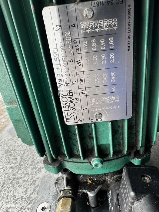 Agregat hydrauliczny, pompa, zasilacz 2,2 kw 150 bar