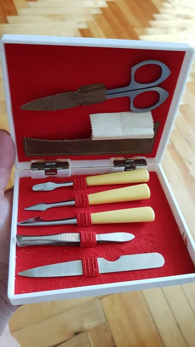 Маникюрный набор ГДР 70-х годов. Винтаж