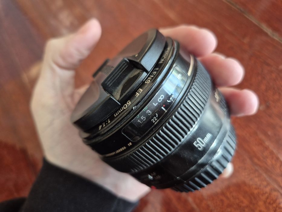 Объектив Canon EF 50mm f/1.4 USM.
