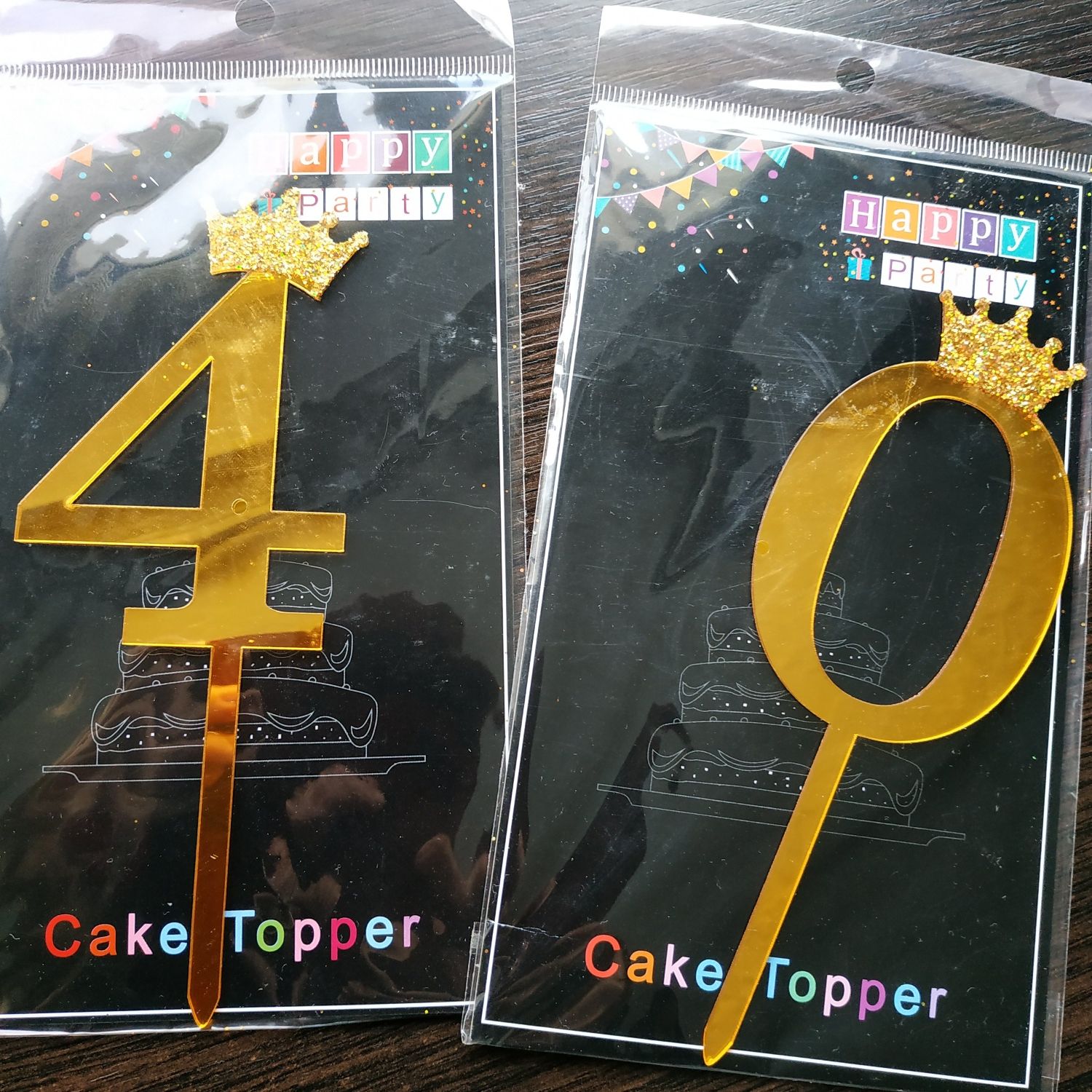 40, топпер, цифра в торт, украшение для торта, сорок лет, день рождени
