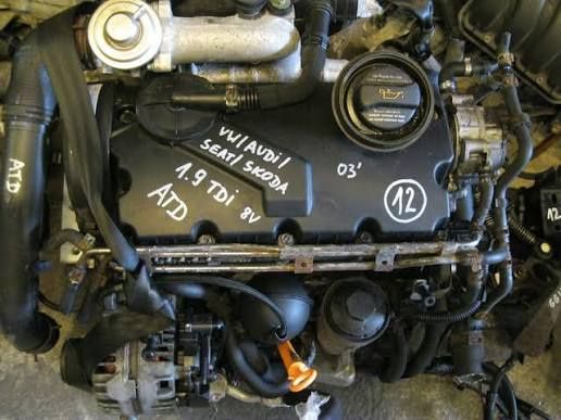Двигун ATD Audi A3 Skoda Octavia VW Golf 1.9 tdi