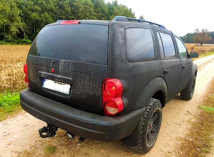 Dodge Durango 4.7 V8 Magnum koła A/T 4x4  HAK LPG 7 osób lub zamienię
