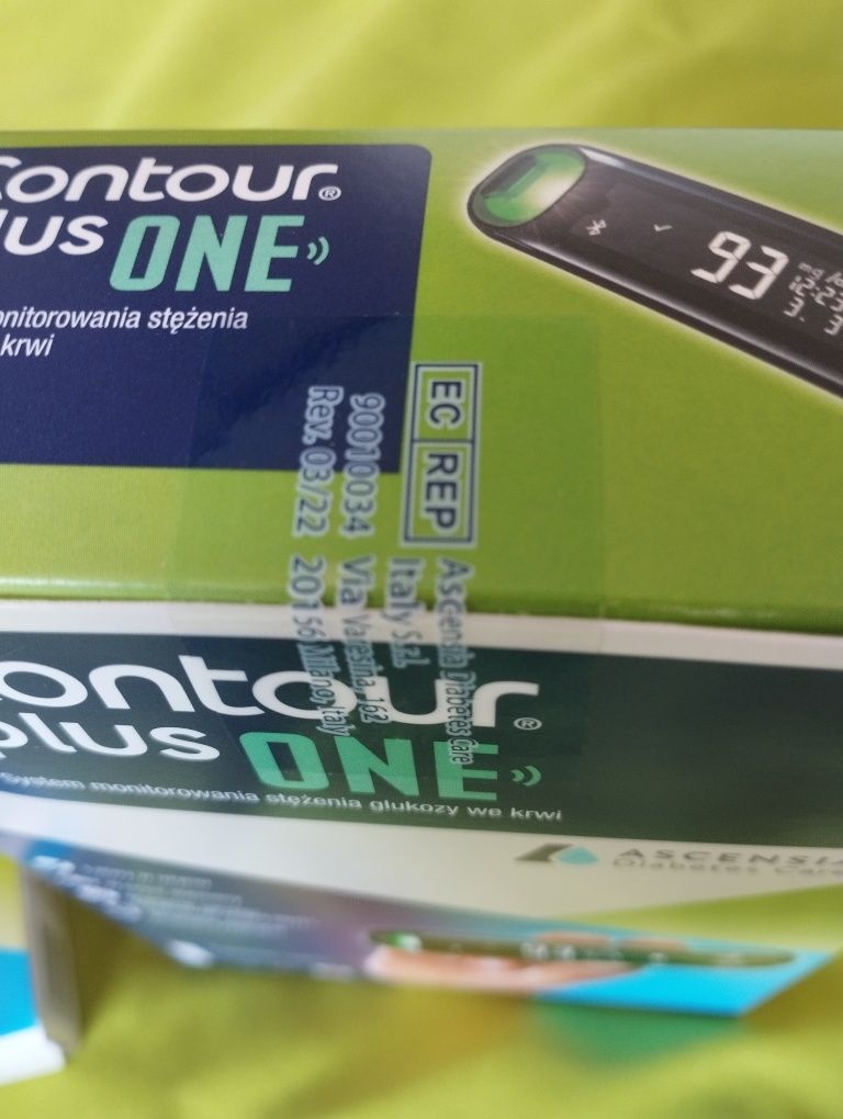 Glukometr contour plus one + 50 pasków