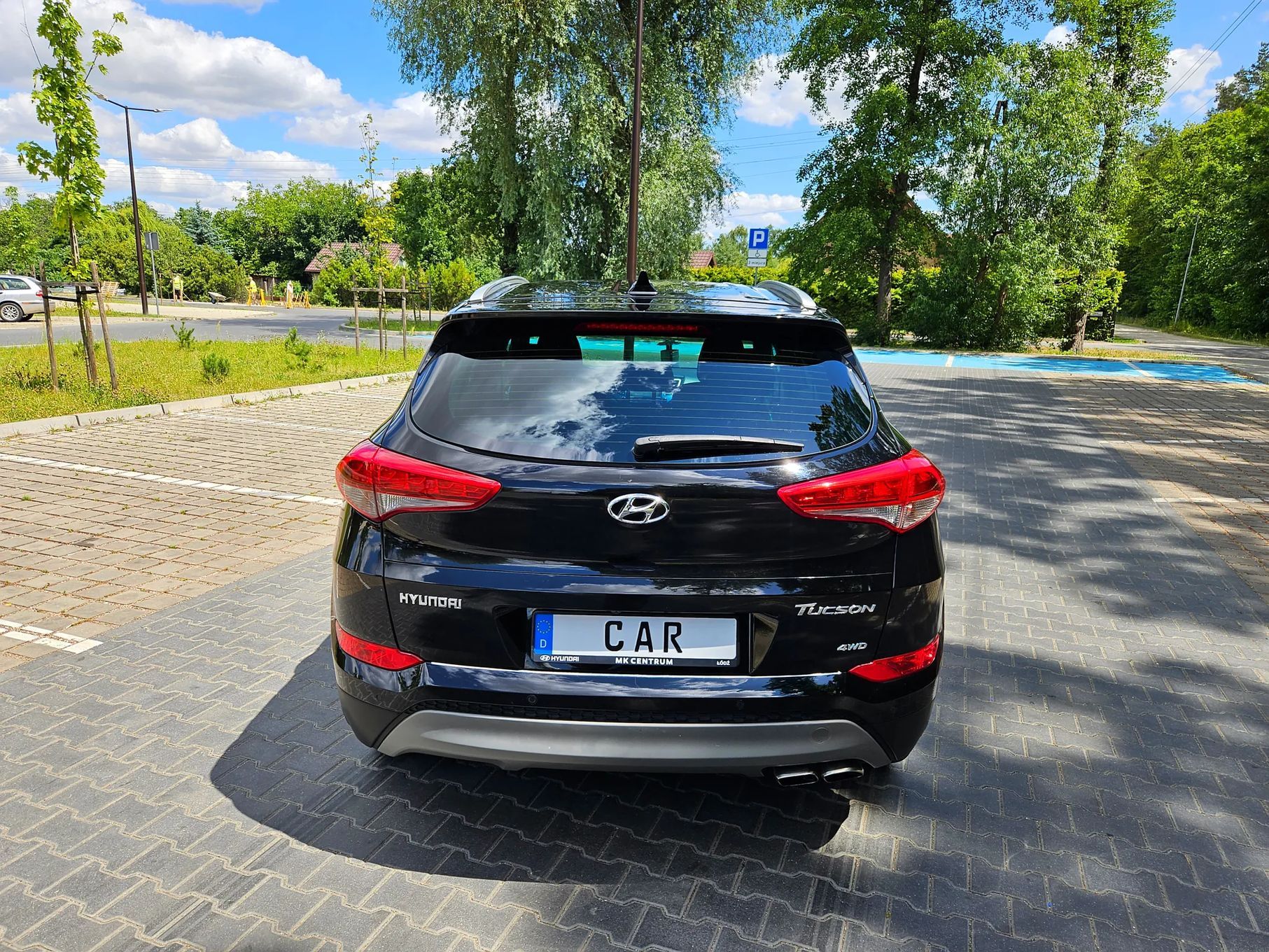 Hyundai Tucson 1.6 Turbo Automat Napęd 4x4 Full Ledy Serwis Hak Śliczny