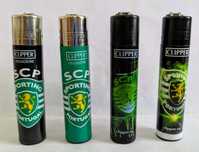 Isqueiros Clipper do Sporting Clube Portugal