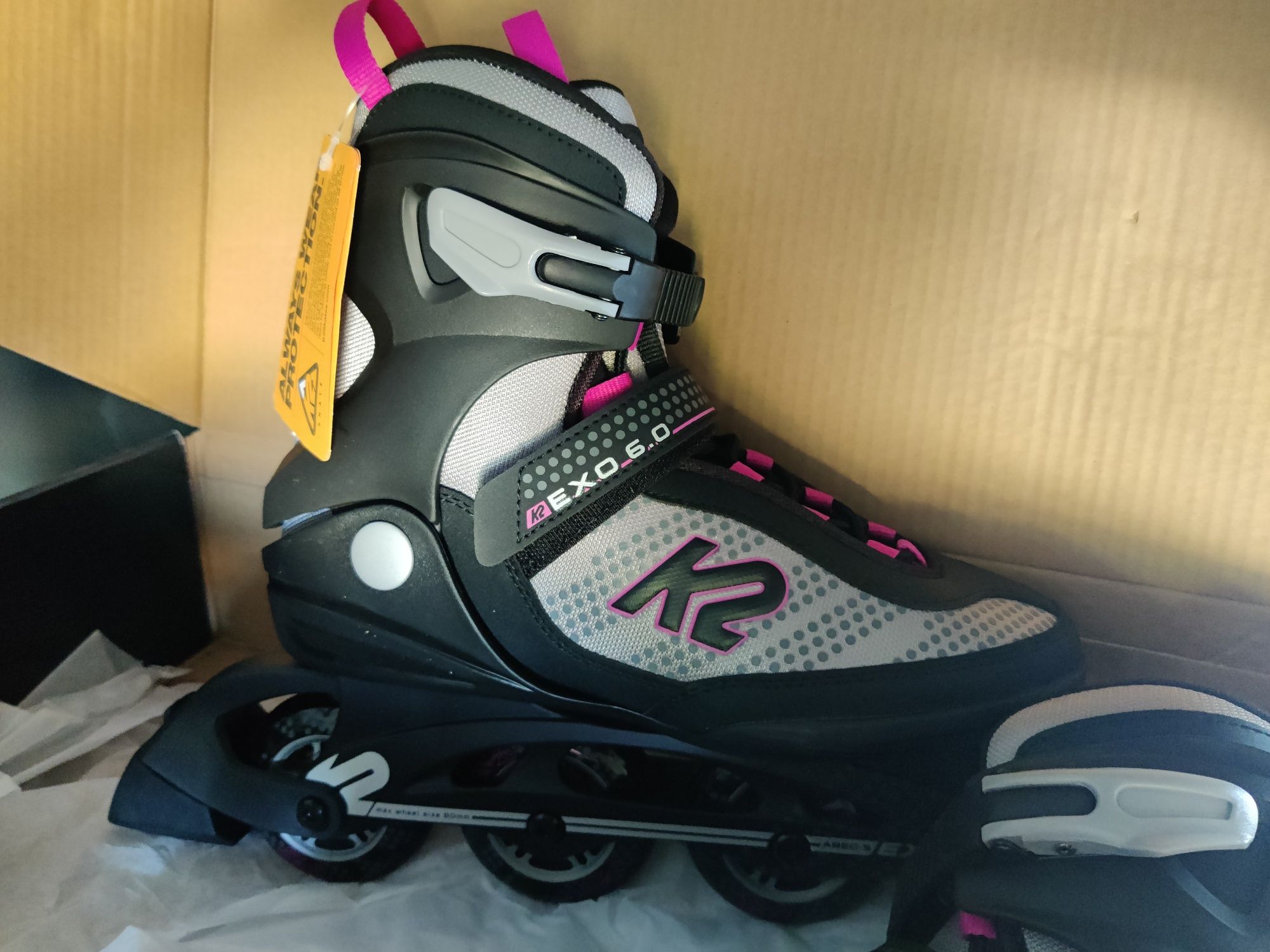 Rolki damskie K2 EXO 6.0 NOWE