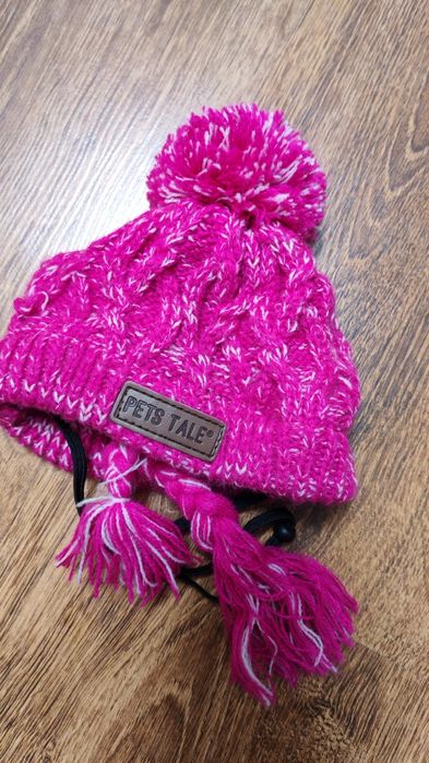 Зимняя шапка для собаки размер М