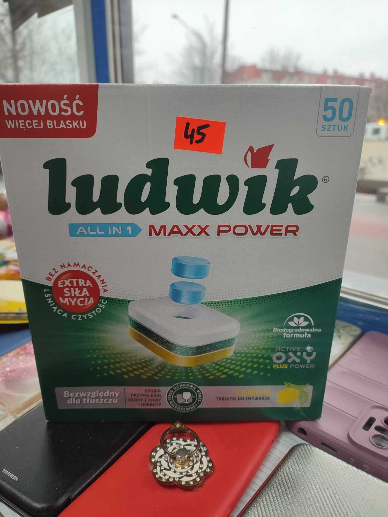 Ludwik Tabletki do zmywarki MAXX POWER LEMON 50szt