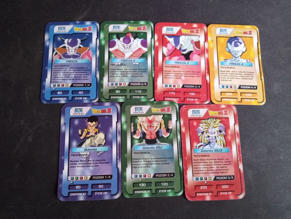 Karty Dragon Ball Chio