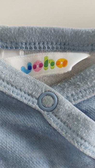 68 JOHA wełniane bambusowe body kopertowe z długim rękawem