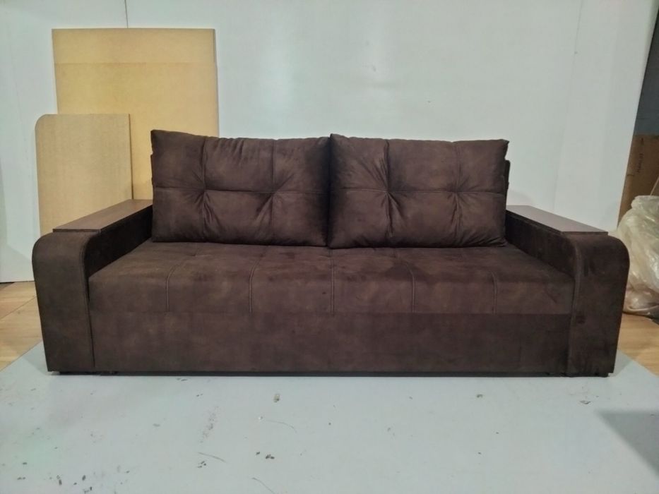 Дивани єврокнижка, пуфіки