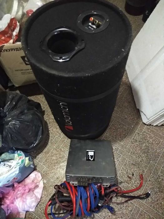 Сабвуфер бу в комплекте