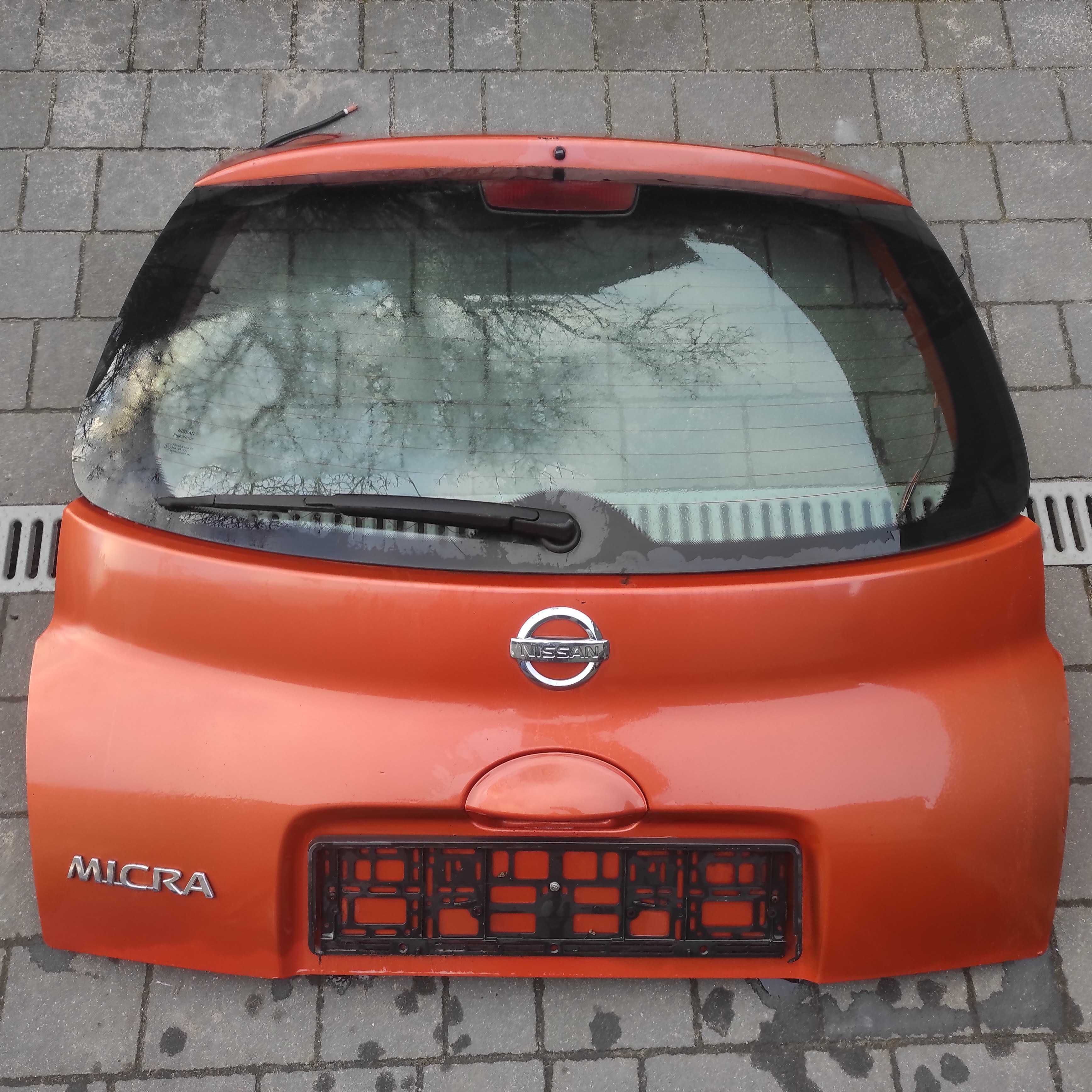 Klapa Tył Nissan Micra K 12 Kompletna