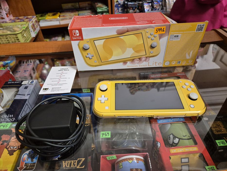 Nintendo Switch Lite żółta Używana Gwarancja Kraków