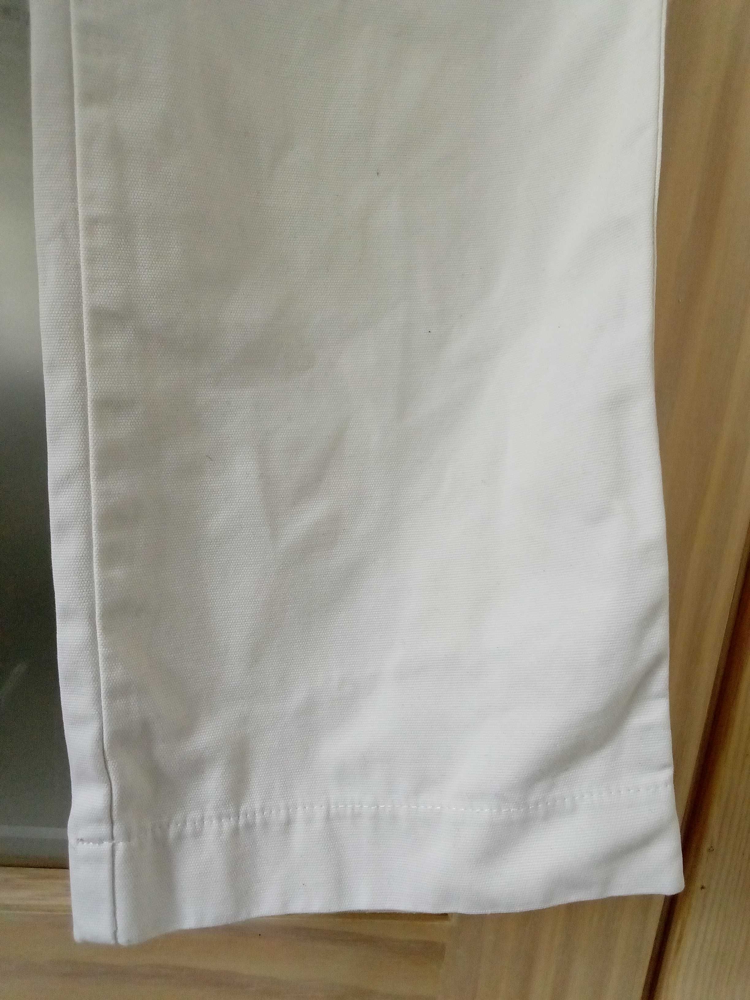 GANT jeansy spodnie męskie białe bawełniane W 34 L 34