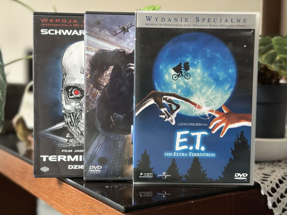 3 hity na DVD: Terminator 2, King Kong, E.T