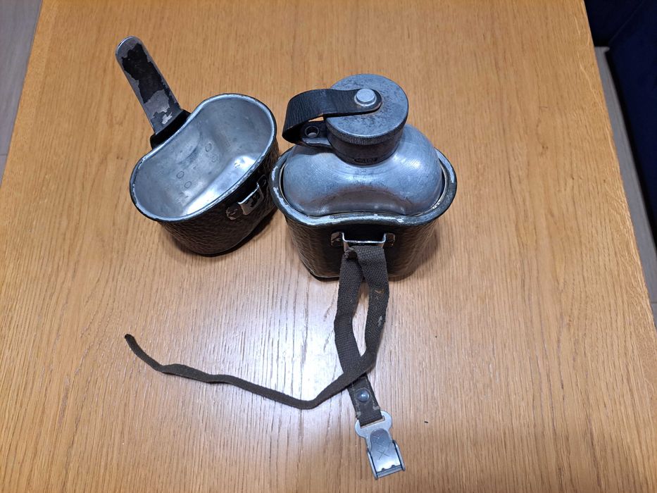 Menażka manierka aluminiowa PSL 63 - T - " sztos " - jak antyk :)