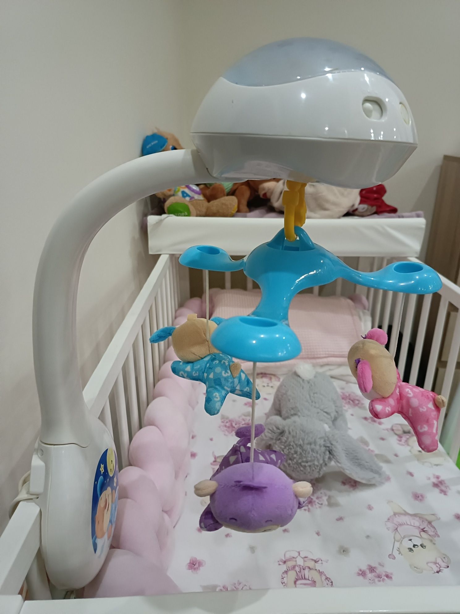 FISHER-PRICE Karuzela z misiami nad łóżeczko DLA DZIECI I Niemowląt 3w