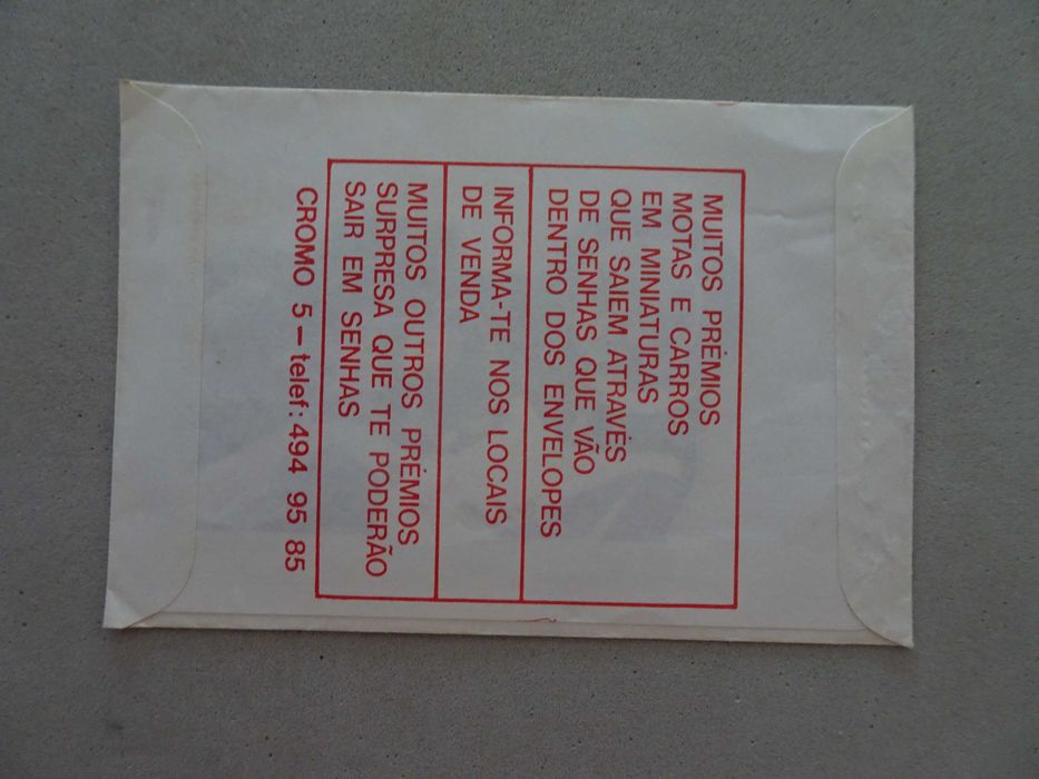 Carteira de cromos fechada Motorismo