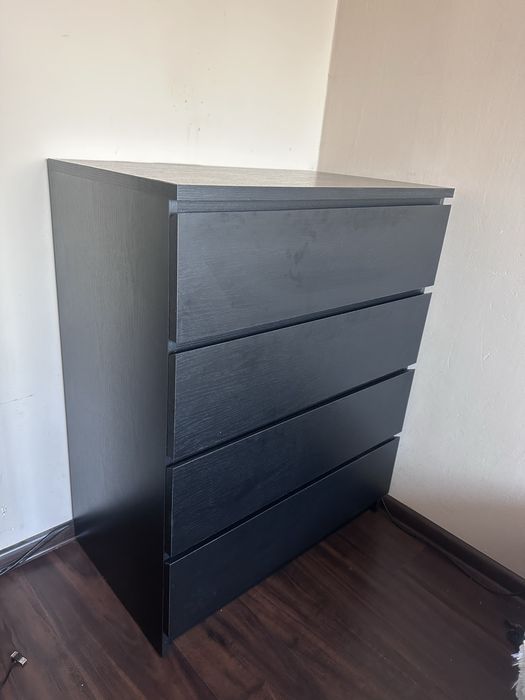 Komoda czarna 2 szt.