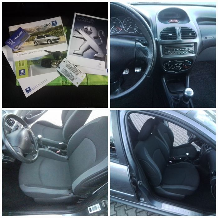 Peugeot 206 1,4 I wersja JBL,5 drzwiowy.