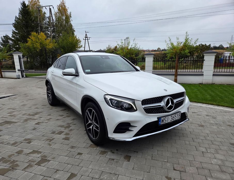 Mercedes-Benz GLC 2018 r, Salon Polska, Pierwszy Właściciel, Exclusive, AMG, Bewypadkowy