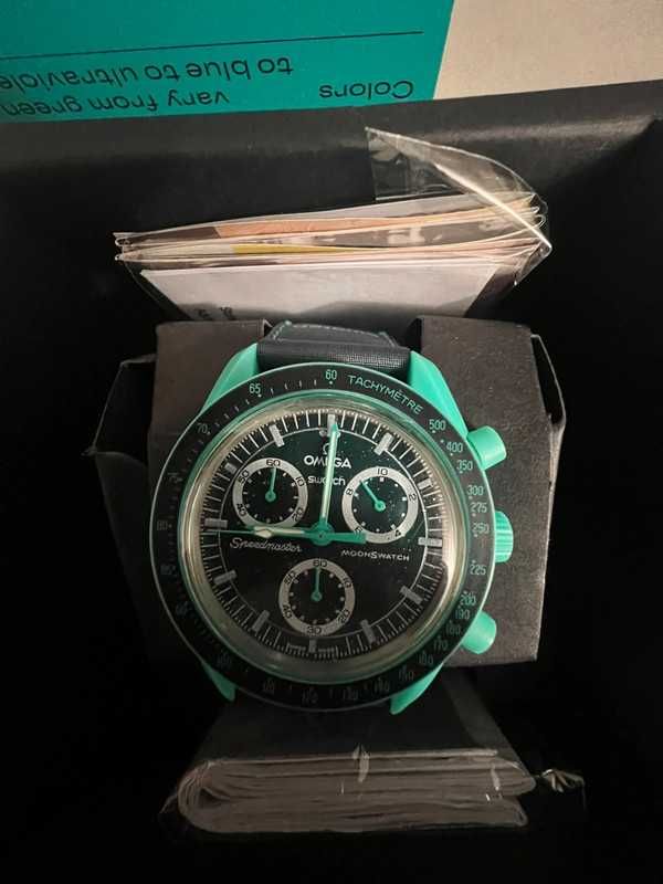 Omega x Swatch Polar Lights SO33L103 Zimowa Magia Online