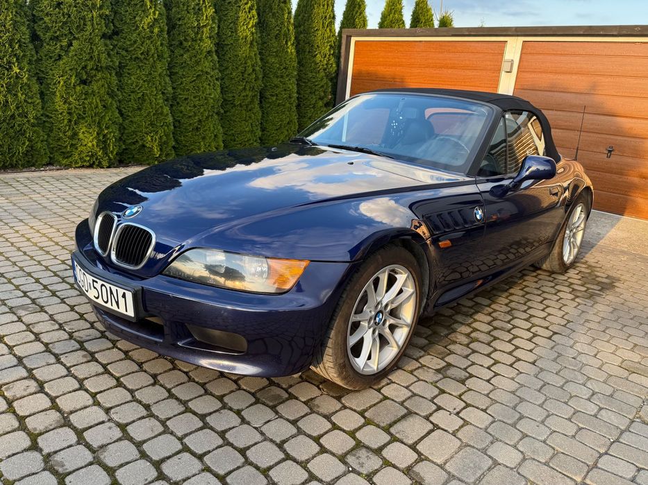 BMW Z3 Zadbane wnętrze, stan bardzo dobry,