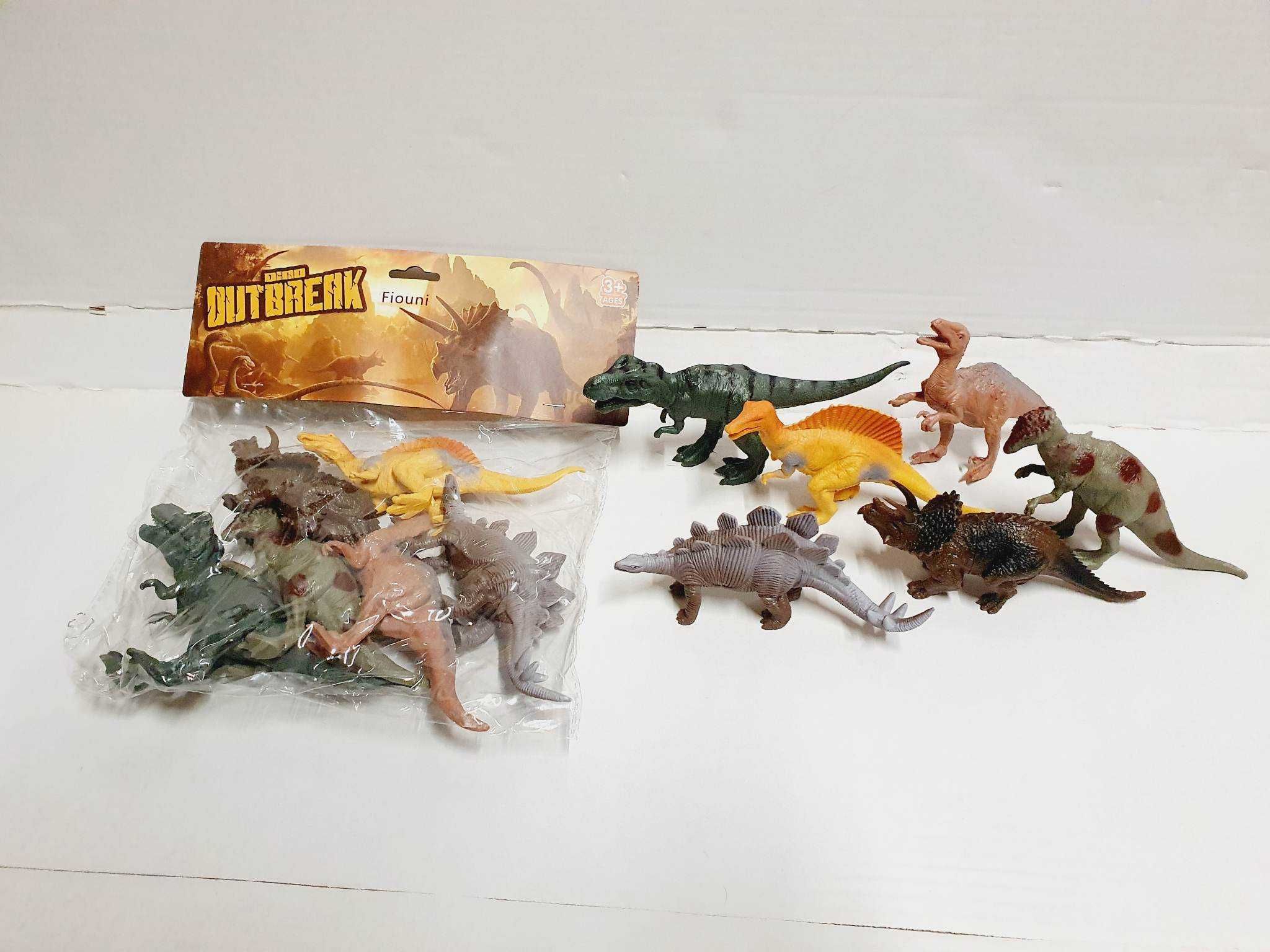 Duże dinozaury 6x dinozaur figurki zestaw J124