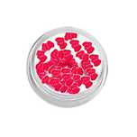 Motylki ceramiczne - czerwone / Bass Cosmetics