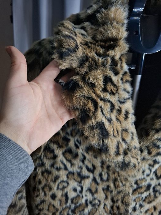 Шуба укороченая из экомеха