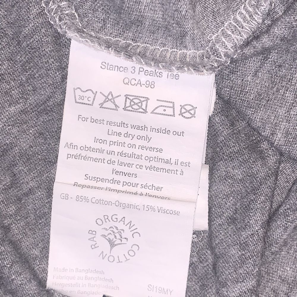 Męska koszulka T-shirt Rab Stance 3 Peaks Tee M