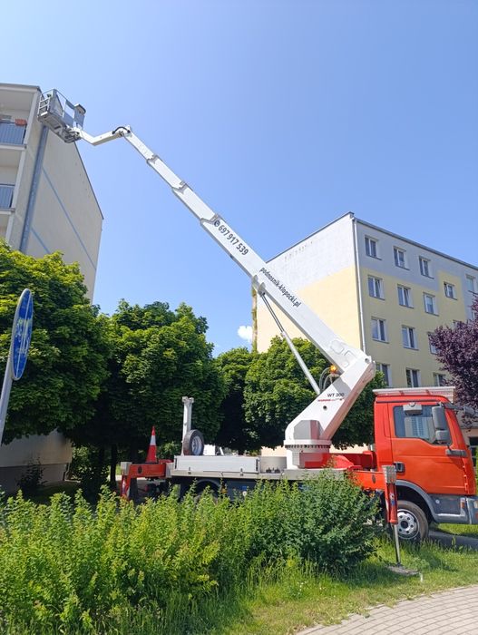 Podnośnik koszowy zwyżka 30m