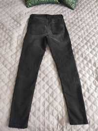 Jeansy skinny w kolorze czarnym rozmiar 38