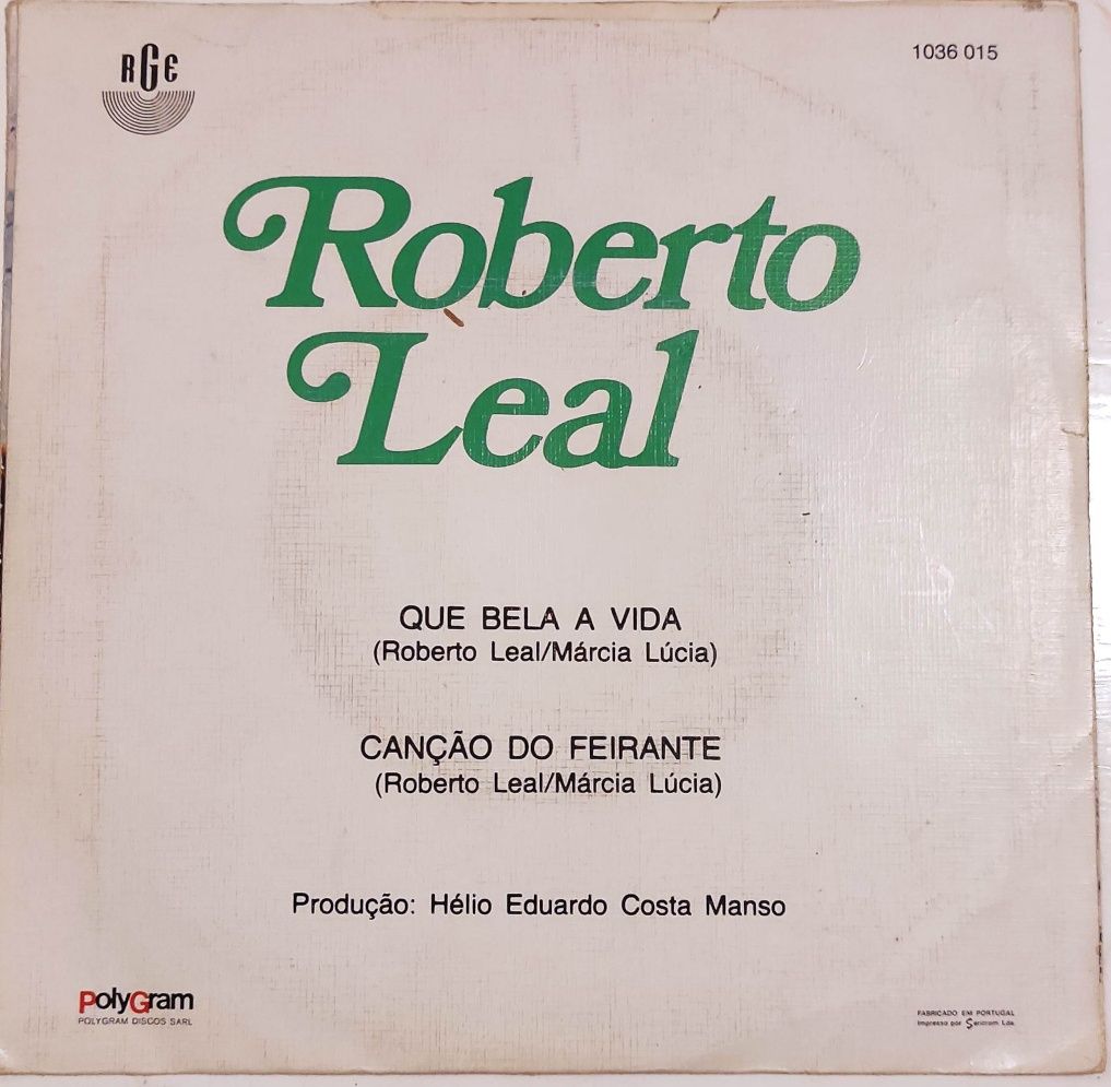 Disco vinil Roberto Leal