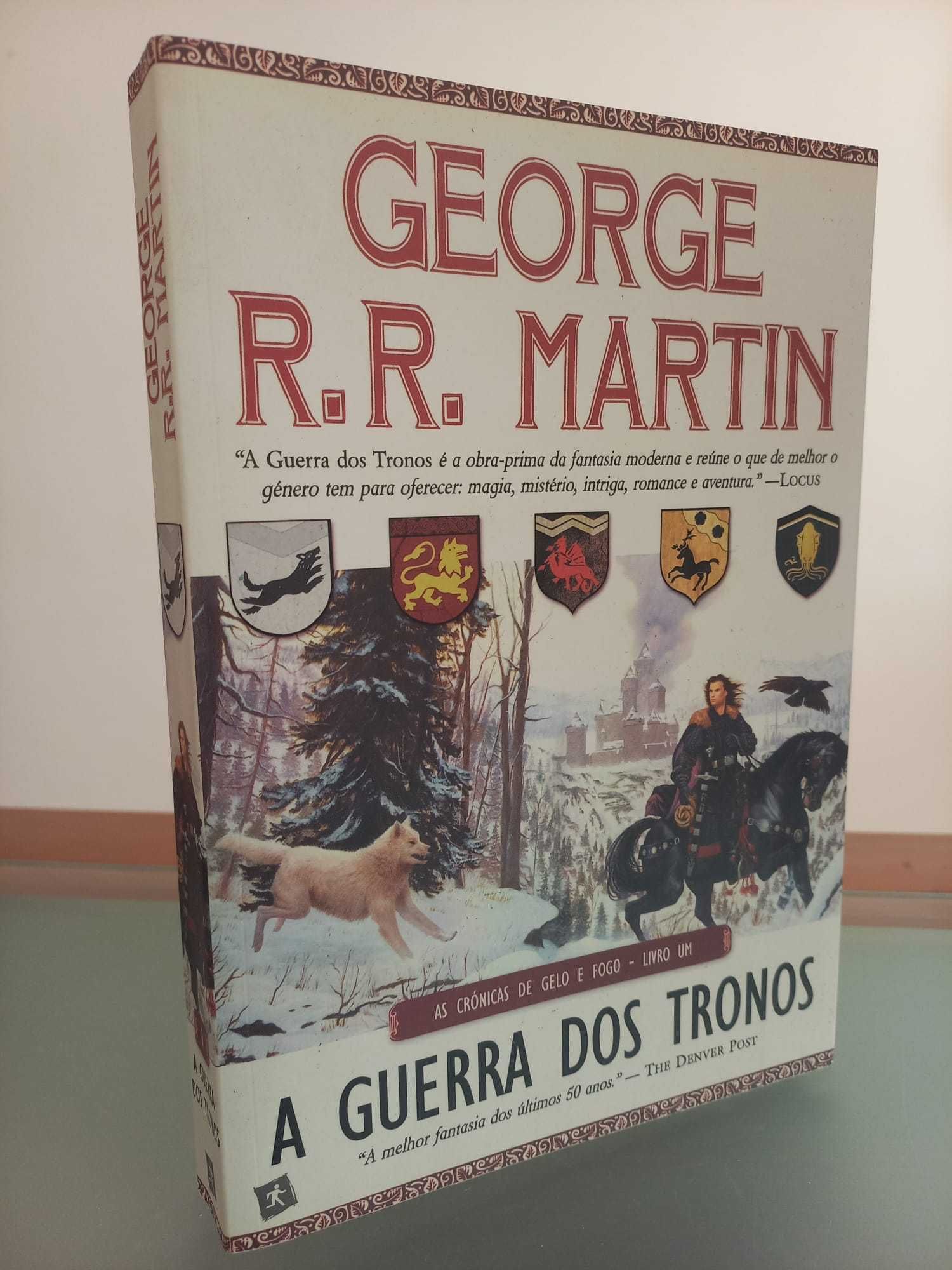 As Crónicas de Gelo e Fogo (Guerra dos Tronos) - 7 primeiros livros