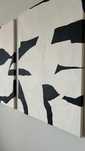 Obraz Strukturalny Nowoczesny 3D Wabi Sabi Japandi 50x70
