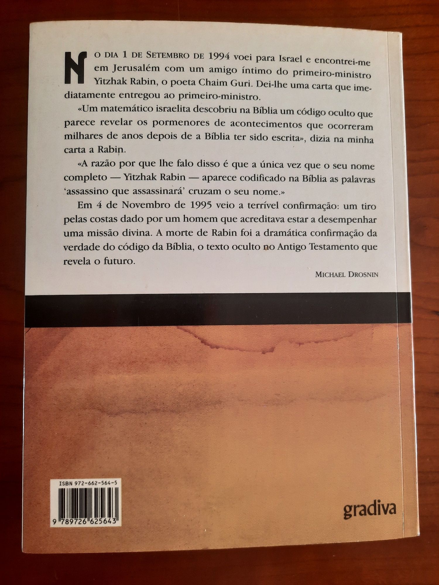 O código da Bíblia Michael Drosnin
