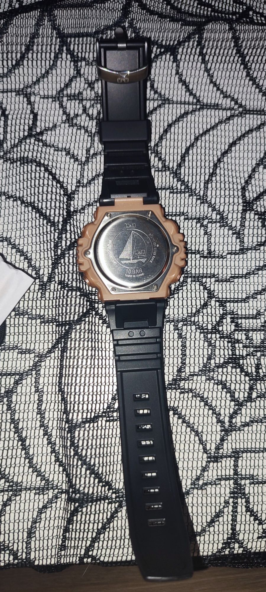 zegarek elektroniczny q&q 1/100s chrono