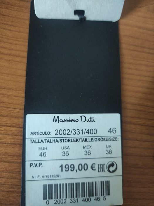 Fato de Cerimónia p/homem da Massimo Dutti