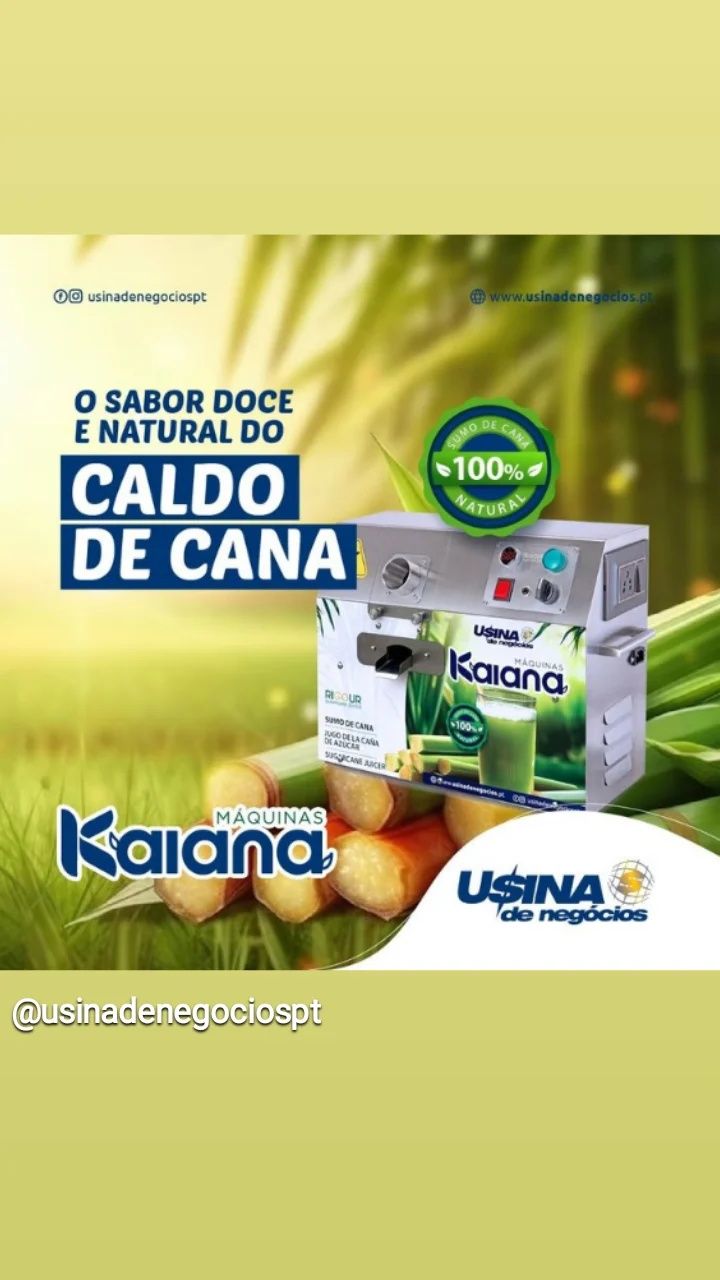 Maquina caldo de cana