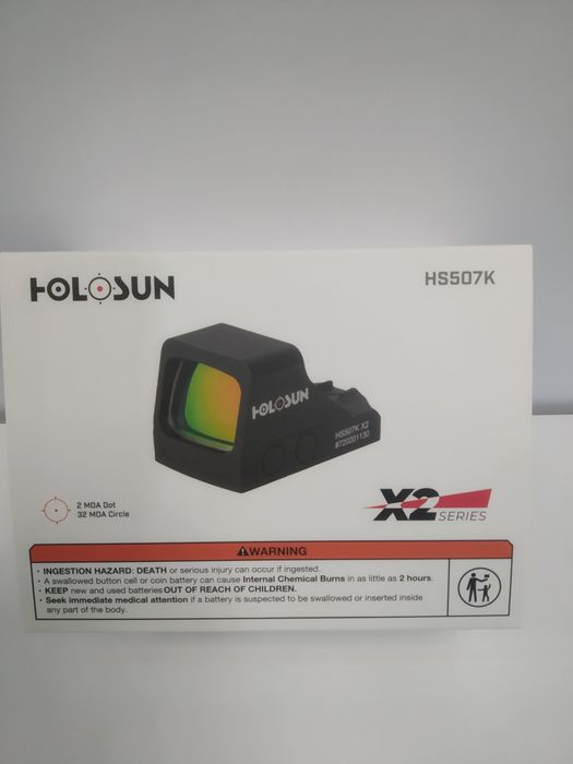 Коліматорний приціл Holosun HS507K X2/ HS507C X2