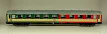 PIKO 97617 Wagon pasażerski typ 104af PKP Ep V 1/2 klasa + Oświetlenie