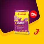 -20% JOSERA Miniwell 10кг Корм для малих порід собак. Йозера Мінівель