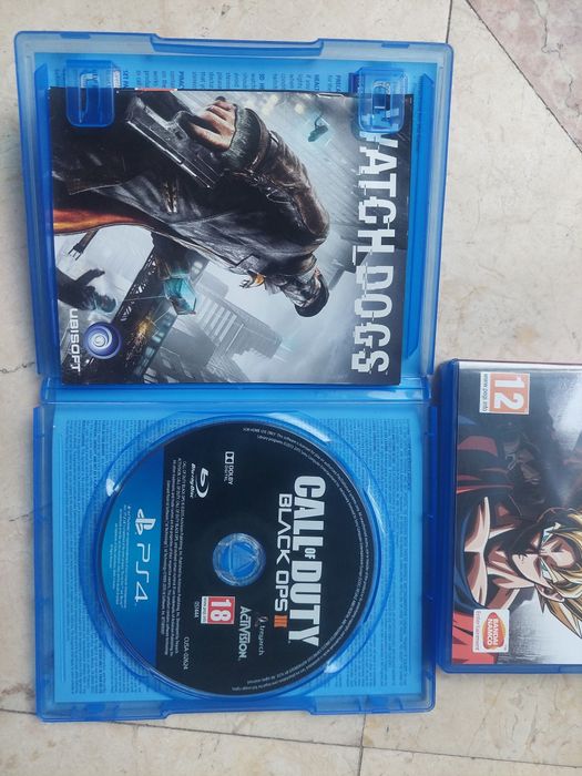 Jogos ps4 Dragon ball xenoverse II call of duty III PES 18