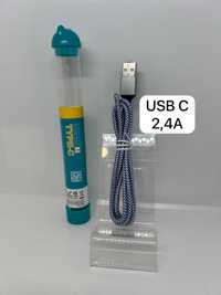 Devia kabel Vogue USB - USB-C 1,0 m 2,4A tuba