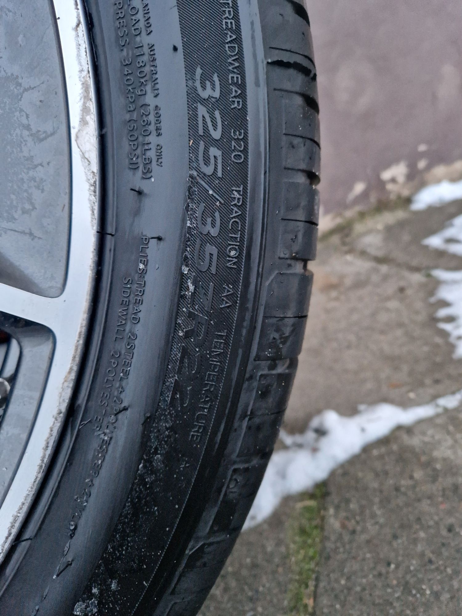 Oryginalne Koła Mercedes GLE GLS AMG W167 325/35R22 285/40R22 Hankook