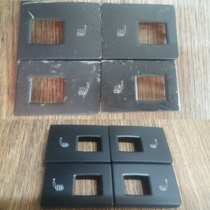 Реставрация, восстановление потертых автомобильных кнопок, кнопки