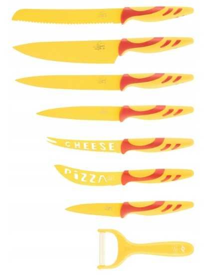 Noże kuchenne 7+1 zestaw