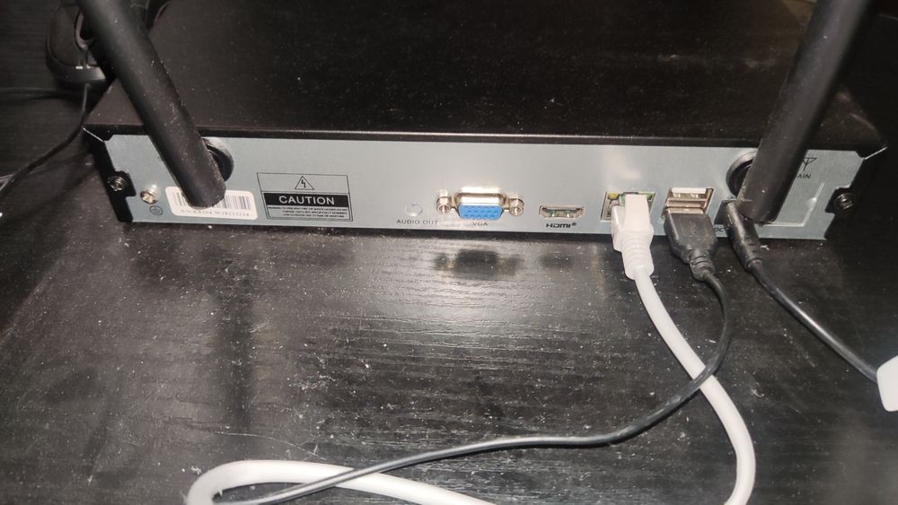 Система відеонагляду Techege 4ch WiFi nvr Poe cctv HDD 500Gb